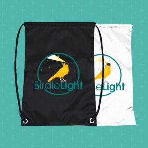 BirdieLight Drawstring Bags